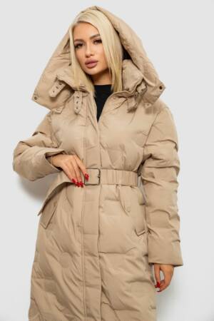 Куртка жіноча зимова, колір бежевий, 244R5609