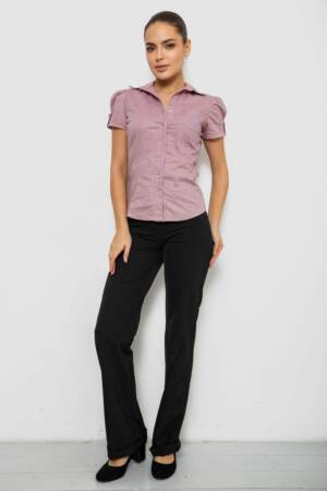 Сорочка жіноча однотонна, колір пудровий, 230R070