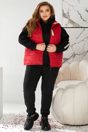 Жилет жіночий демісезонний, колір червоний, 257R95