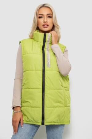 Жилет жіночий демісезонний, колір фісташковий, 257R95