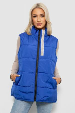 Жилет жіночий демісезонний, колір електрик, 257R95