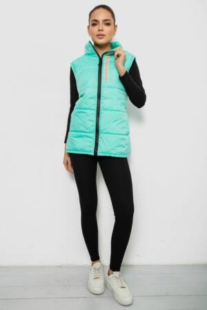 Жилет жіночий демісезонний, колір м’ятний, 257R95