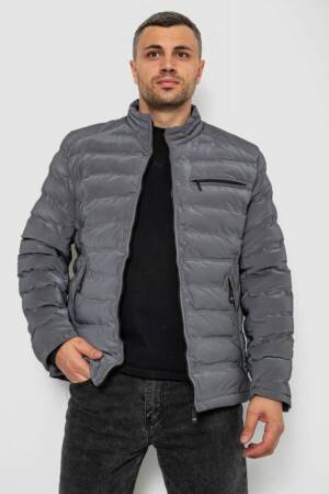 Куртка чоловіча демісезонна, колір сірий, 214R822К