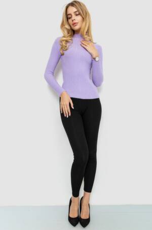 Гольф жіночий однотонний, колір бузковий, 204R016