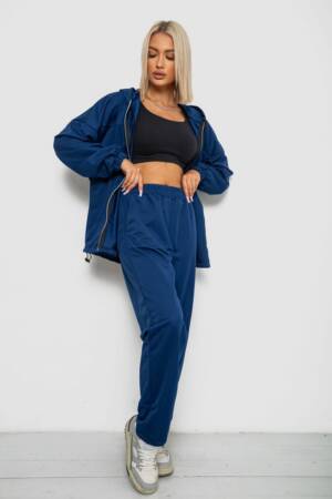 Спортивний костюм жіночий, колір синій, 238R114-2