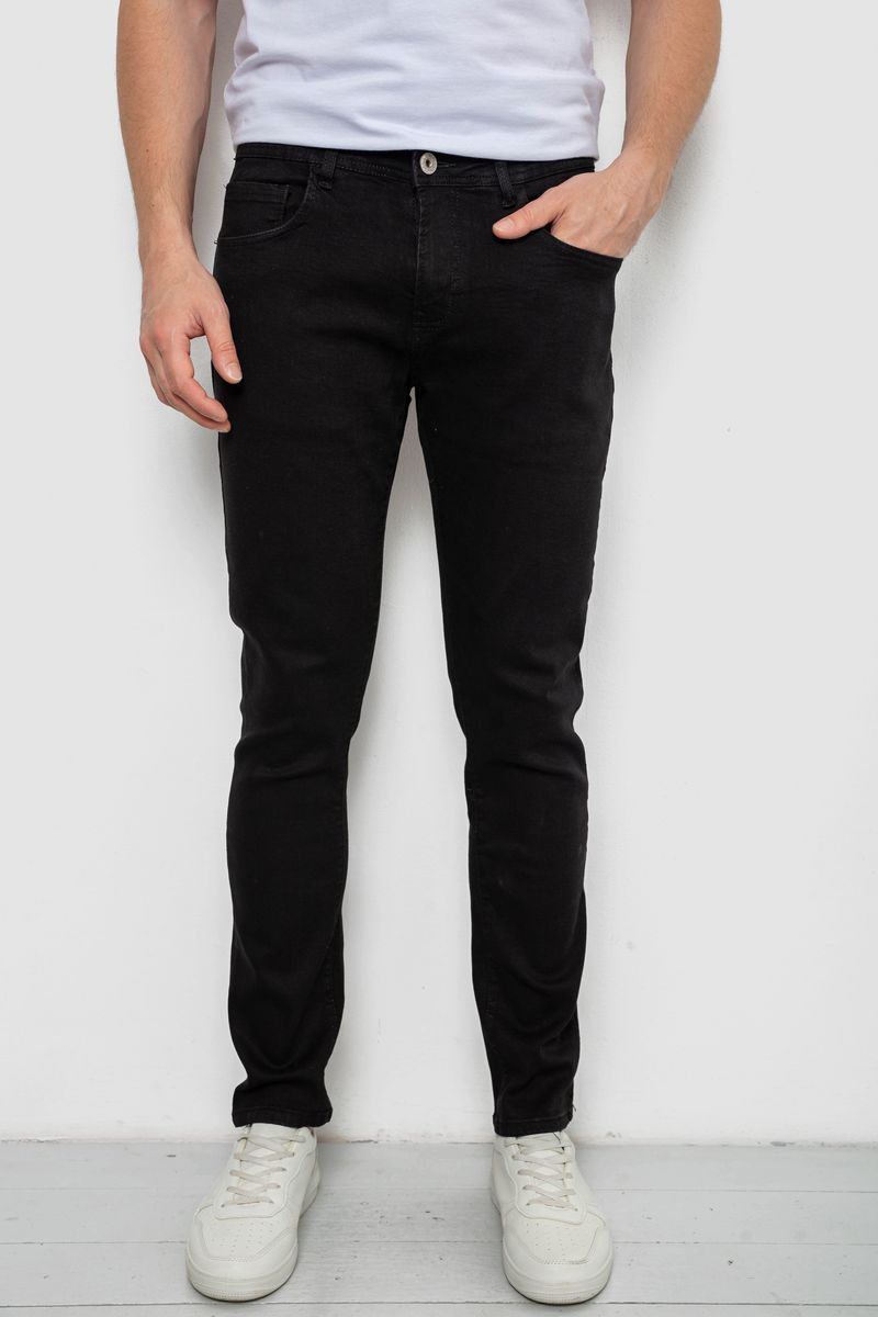 Джинси чоловічі, колір чорний, 244R8347