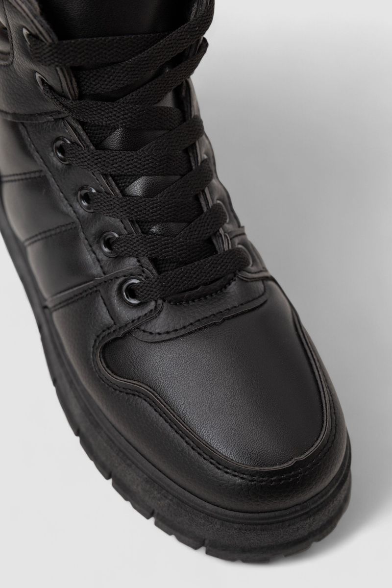 Кросівки жіночі зимові, колір чорний, 248RBL2