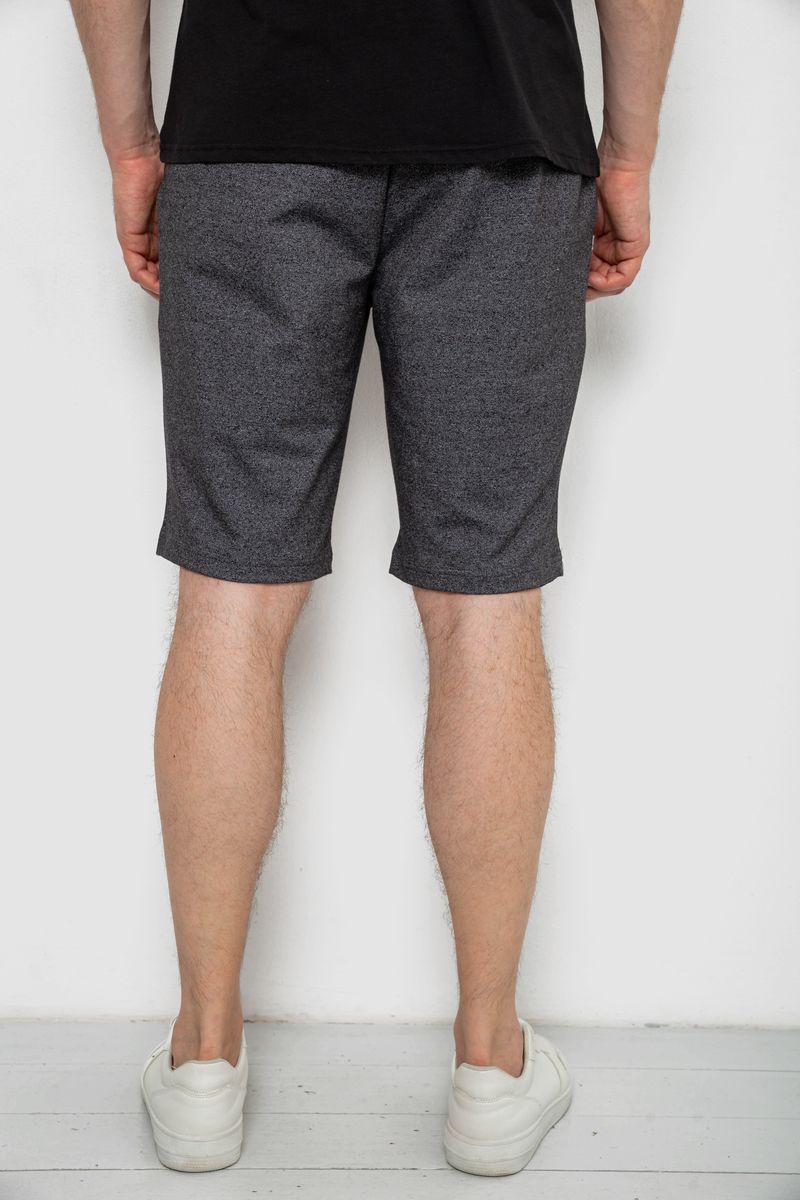 Шорти чоловічі, колір грифельний, 241R1622-1 - Зображення 4