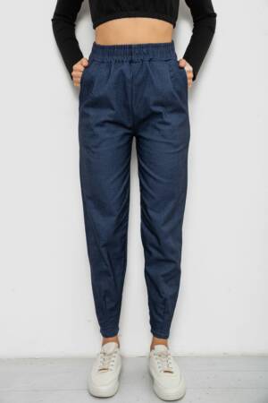 Штани жіночі утеплені, колір синій, 157R327-1