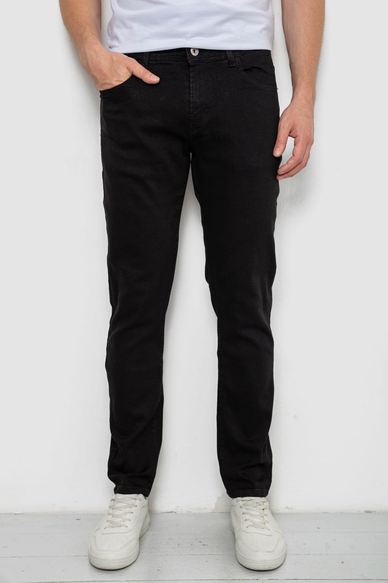 Джинси чоловічі, колір чорний, 244R8346