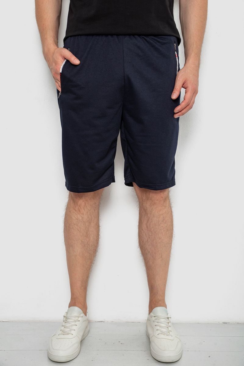 Шорти чоловічі, колір темно-синій, 244R6700
