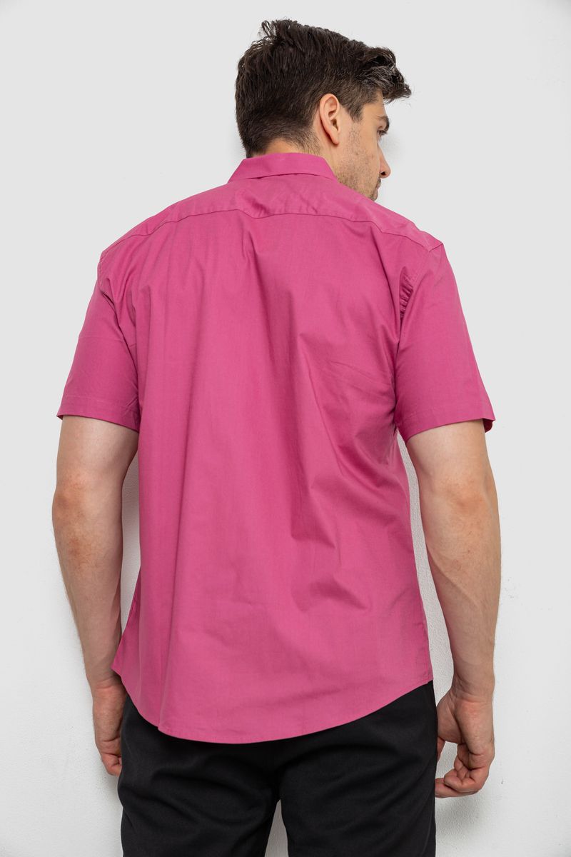 Сорочка чоловіча, колір сливовий, 214R7326 - Зображення 4