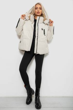 Куртка жіноча, колір молочний, 244R866
