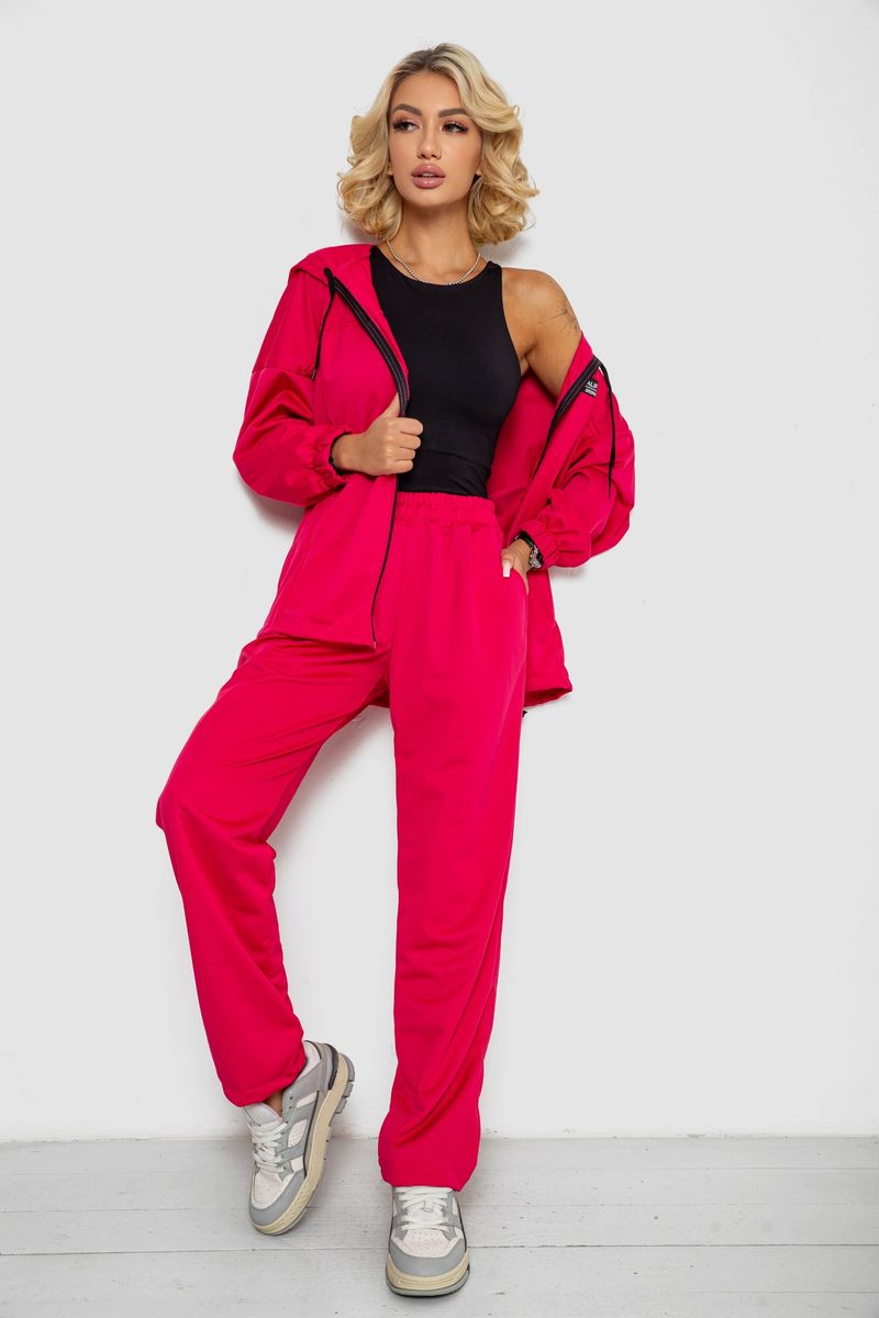 Спортивний костюм жіночий 238R114-1, колір Малиновий - Зображення 3