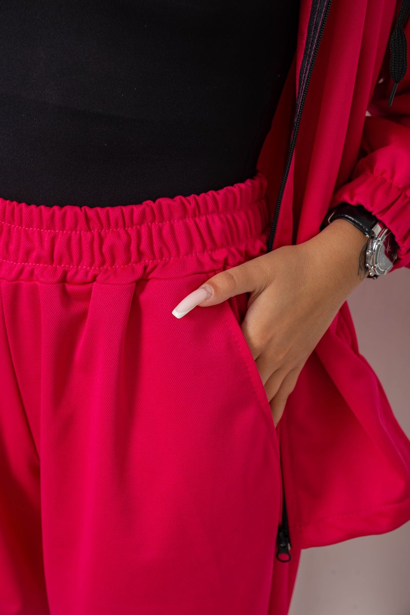 Спортивний костюм жіночий 238R114-1, колір Малиновий - Зображення 6